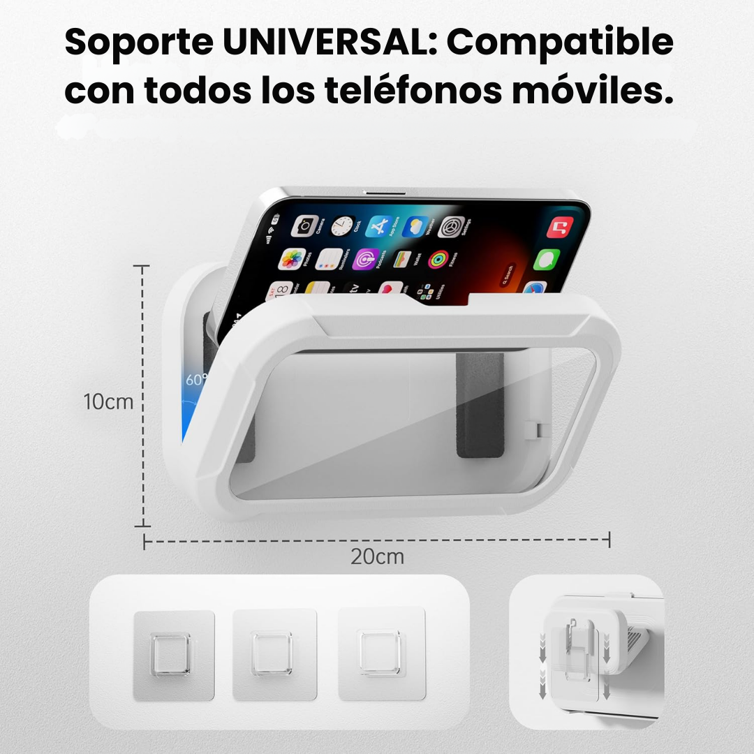 Soporte Impermeable 360° cocina y baño