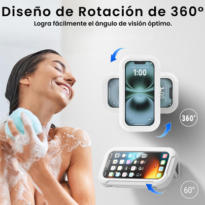 Soporte Impermeable 360° cocina y baño